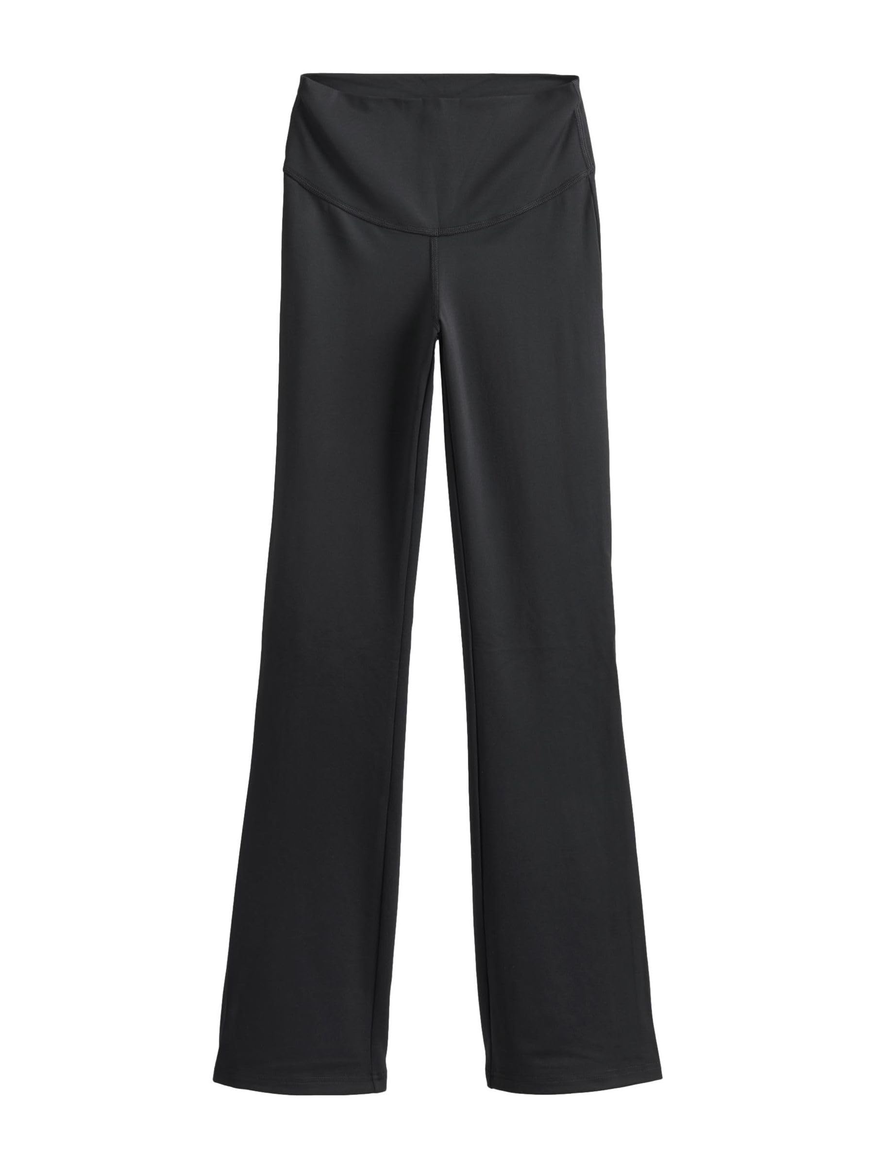 NEXT Damen Standard Yoga-Sportleggings aus extraweichem Stoff – Schwarz, Größe 42