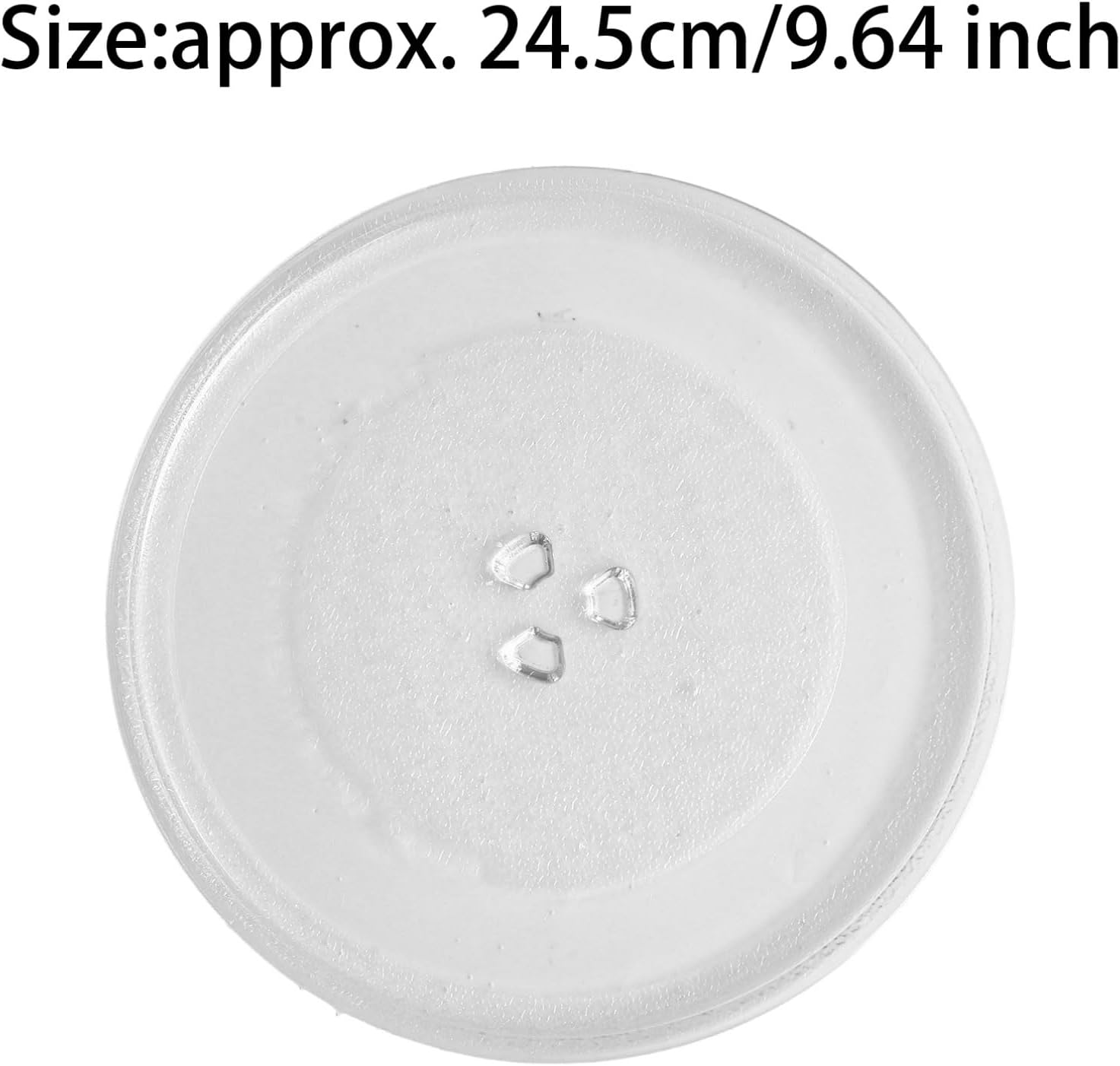 Microwave Glass Plate Universal Microwave Tray Oven Glass Plate Turntable Type 1 One Size