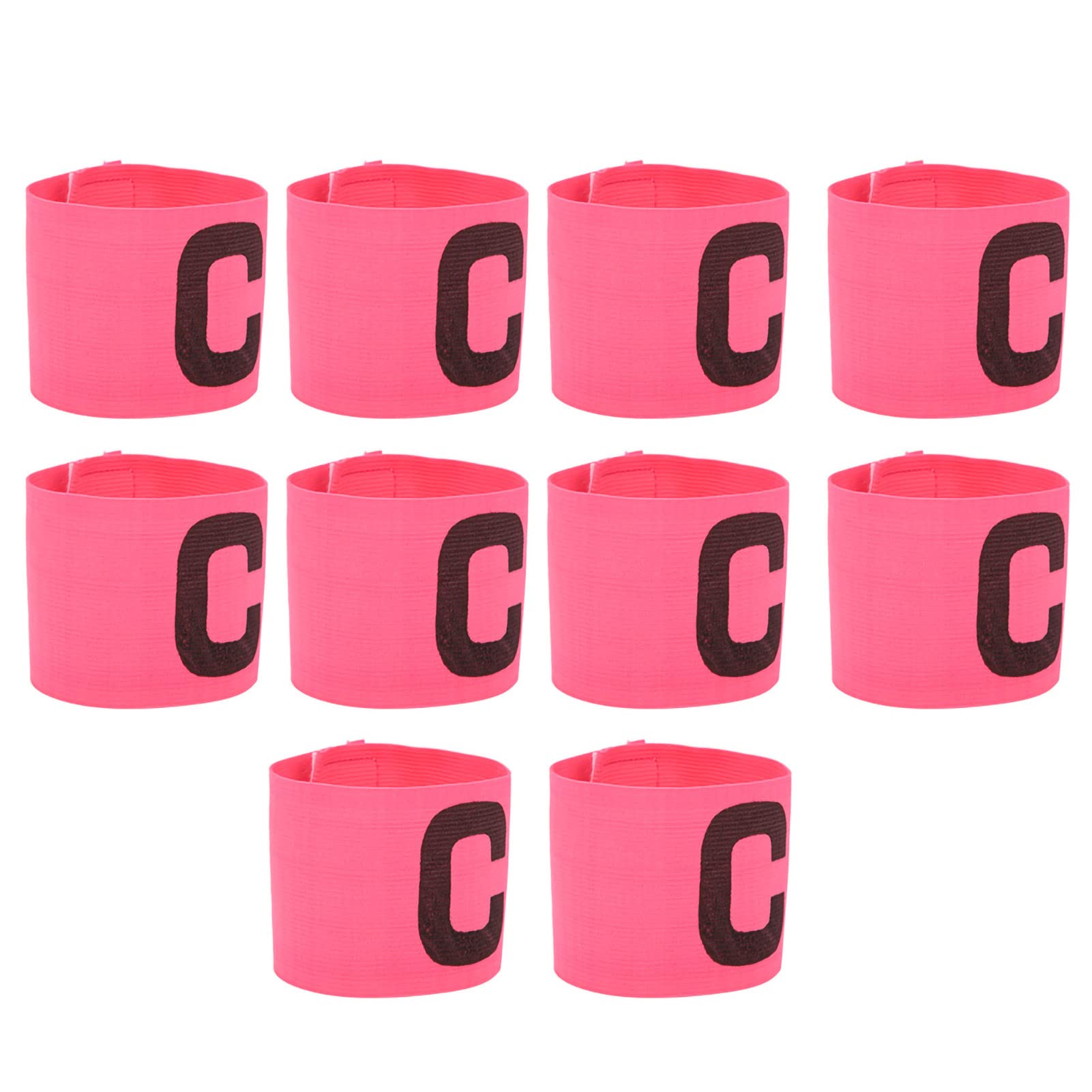 Brassards De Capitaine Sport - Lot De 3 - Réglables - Couleurs Vives - Pour Football, Rugby Et Activités Outdoor