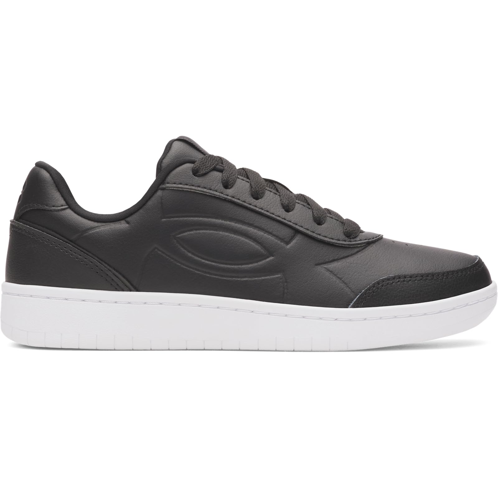 Under Armour UA GS Tempo - Low - Sneakers - Black/White/Black - Size: 5.5