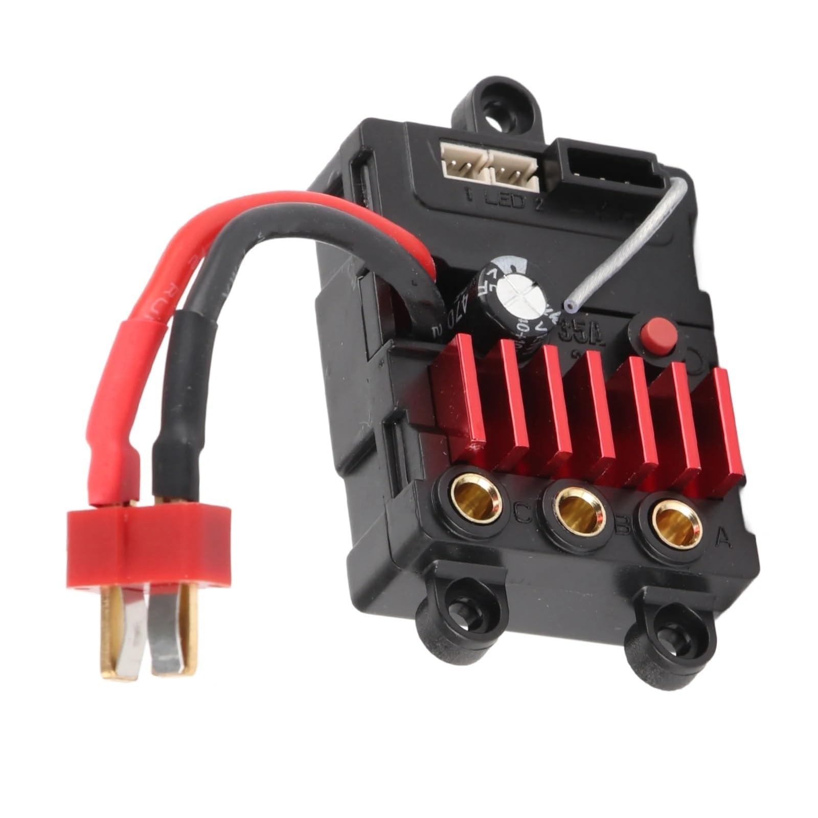 Plastica 35A 2S Brushless ESC Integrato Regolatore Velocità Portatile RC Aggiornamenti Auto Parti Modello Accessorio Camion Cingolati Modificati Veicolo ESC RC