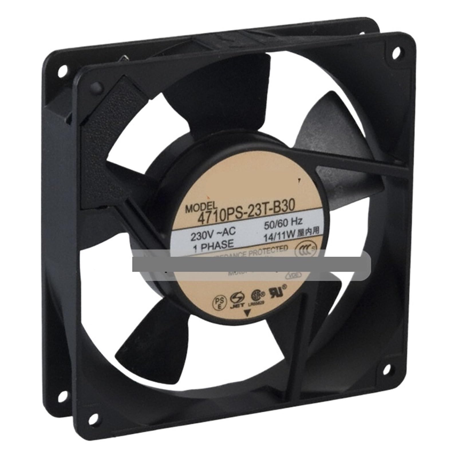 Ventilateur 2412PS-12W-B30 extracteur thermique industriel pour remplacer ventilation en panne