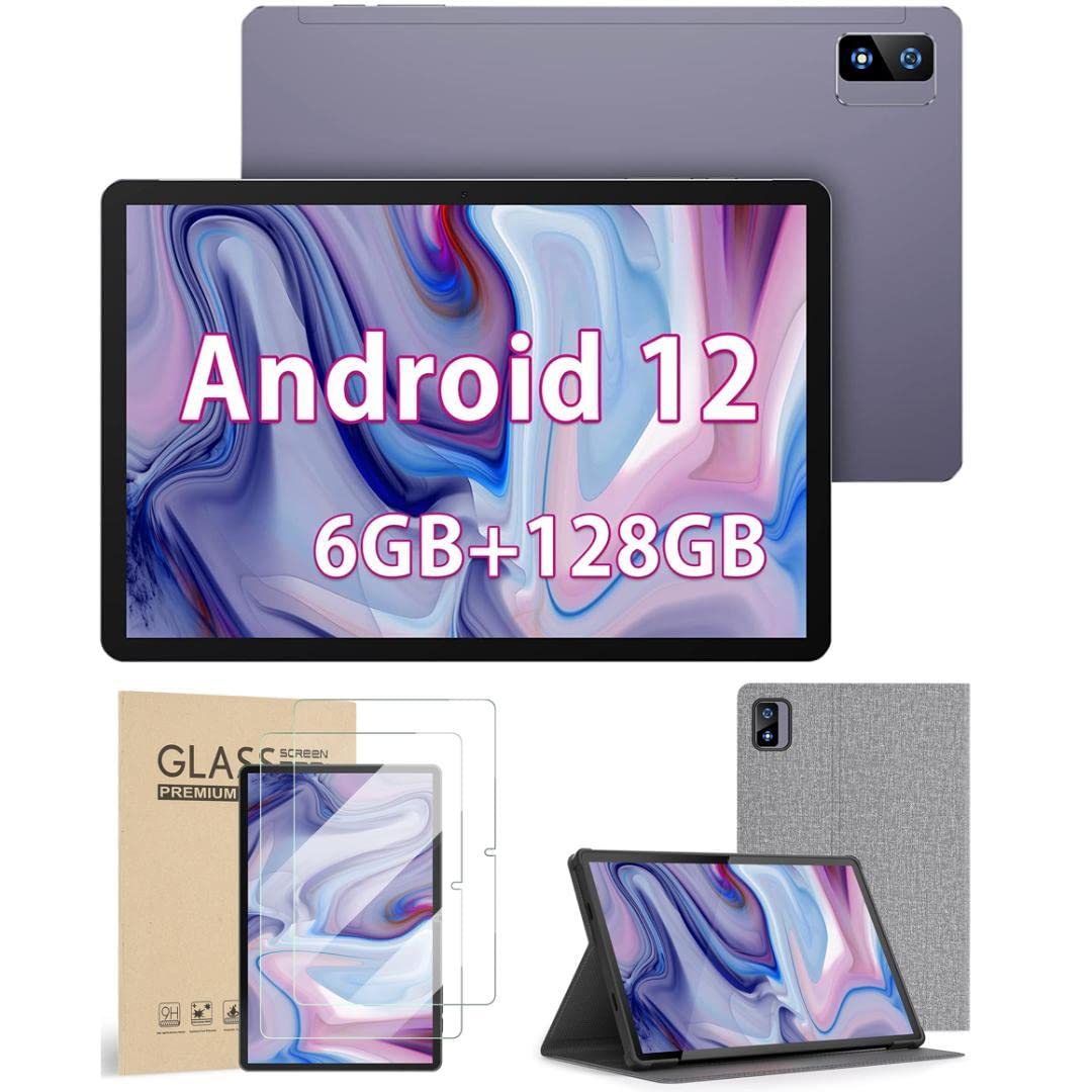 Amazon | 未使用【3点セット】 Android12 タブレット 10インチ | ノー