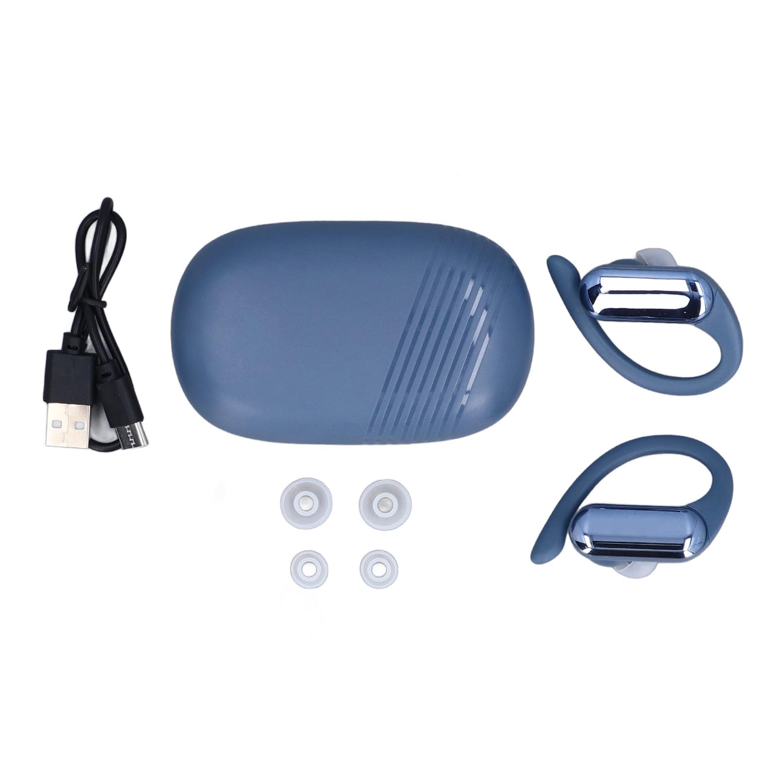 CHICIRIS Écouteurs Bluetooth, 40H D'autonomie, Conduction Aérienne (Blue)