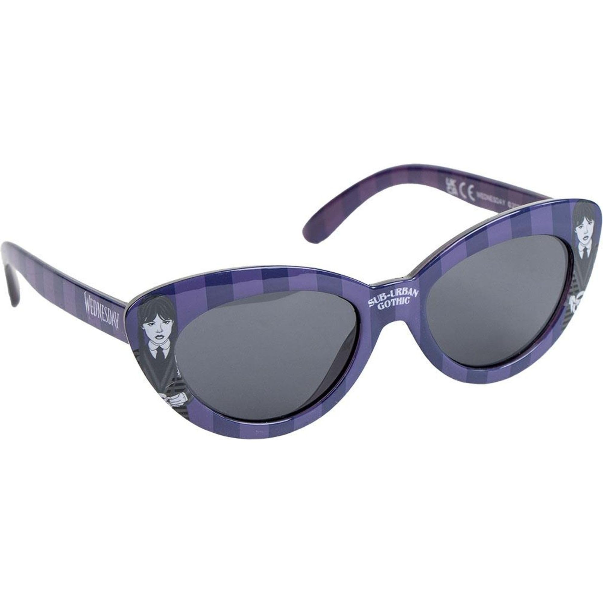 CERDÁ LIFE'S LITTLE MOMENTS | Okulary przeciwsłoneczne Premium Wednesday dla chłopców i dziewcząt modne wzory - Okulary przeciwsłoneczne Wednesday komfort, wytrzymałość i styl do codziennego użytku,