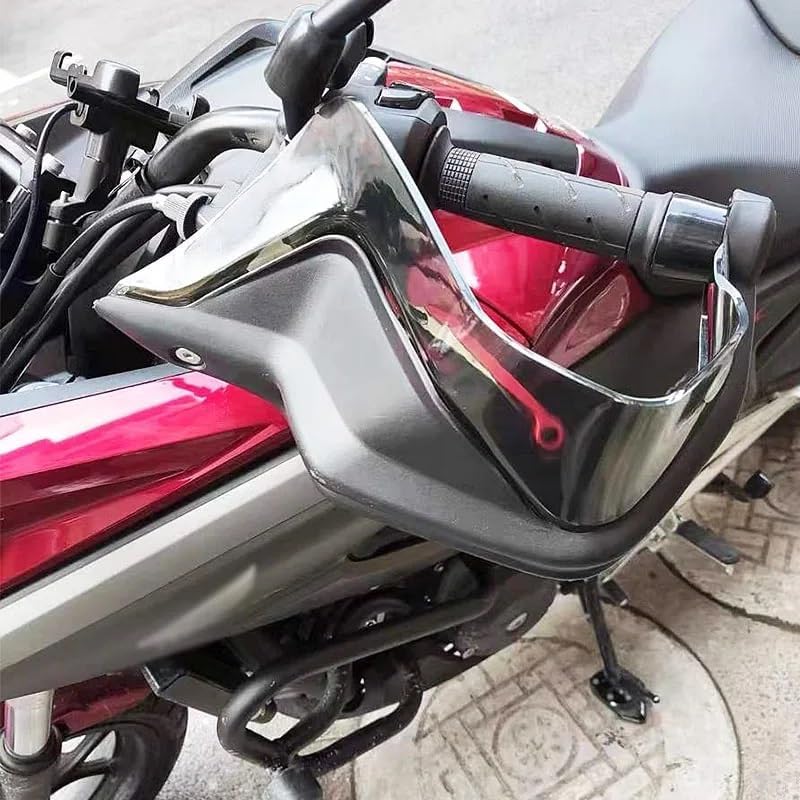 Wind Deflector Windshield for CB500X CB500F CB400X CB400F CB650F 2013-2021 2022 Motorcycle Handguard Shield Hand Guard Protector Windshield Motorcycle Windshield (Color : Carbon Look)