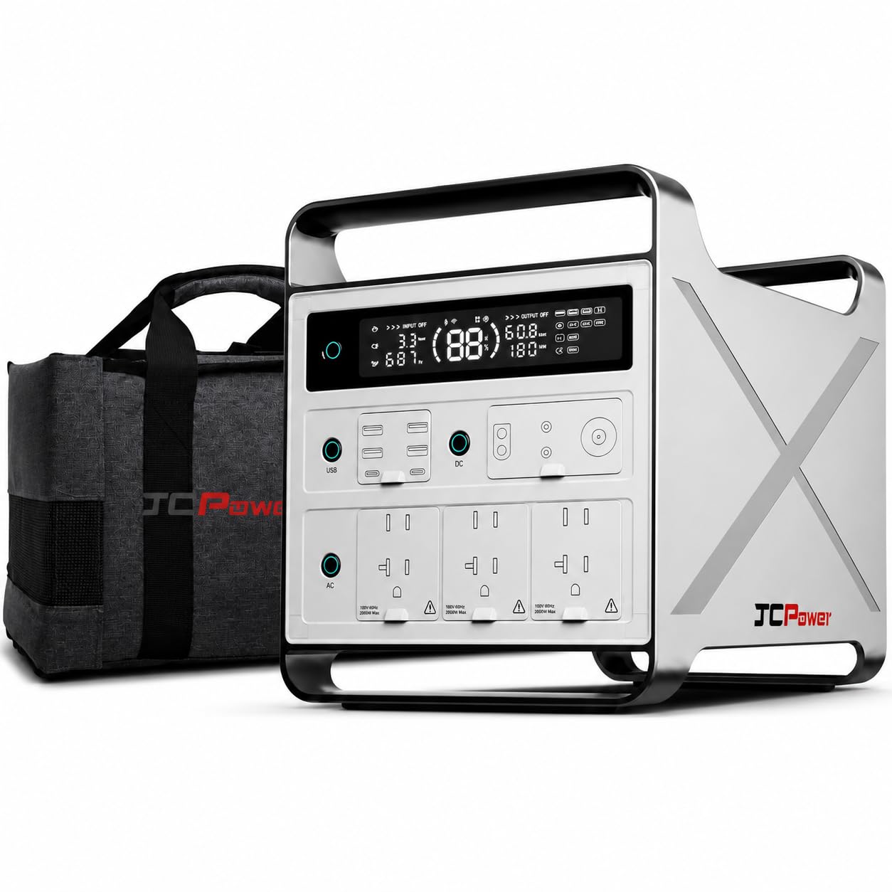 Amazon.co.jp: 【日本製・国内メーカー】JCPower ポータブル電源