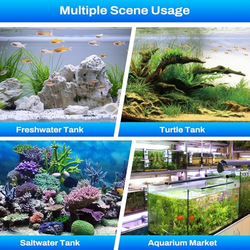 Image of fishkeeper Aquarium Heater, 500W /800W /1000W Submersible Fish Tank Heater