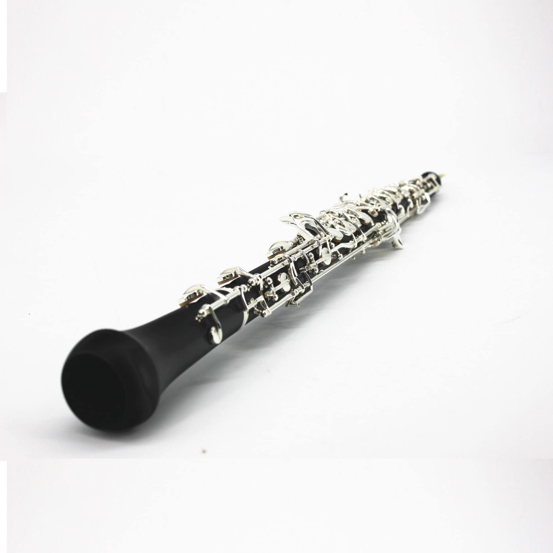Hautbois Hautbois C Tune Semi-Automatique Bouton Plaqué Argent Hautbois Type Instrument À Vent Débutant