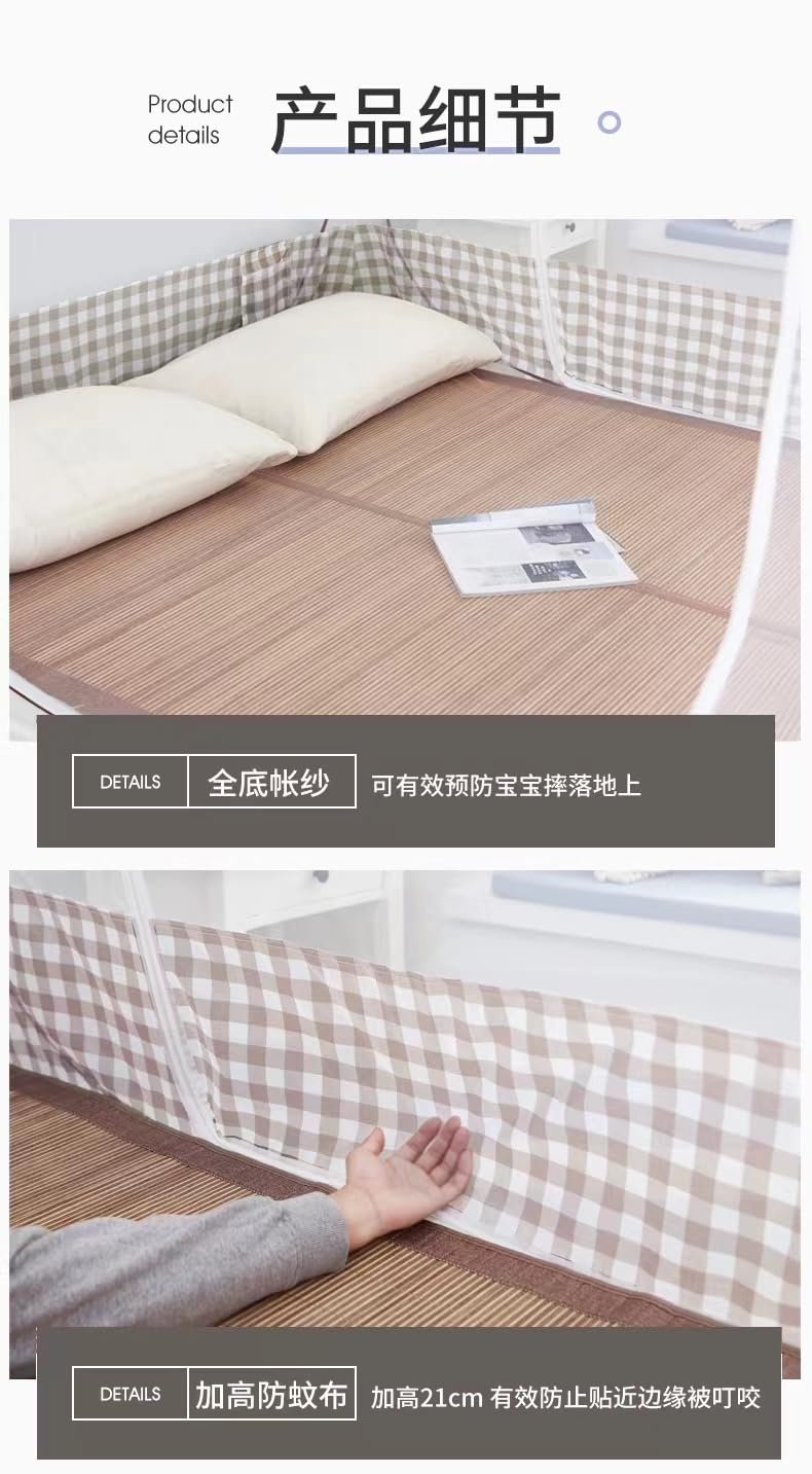 蚊帳'''ラミロン'' Amazon.com: 蒙古包蚊帐方顶回字底蚊帐三开门米兰蓝防蚊布蚊帐