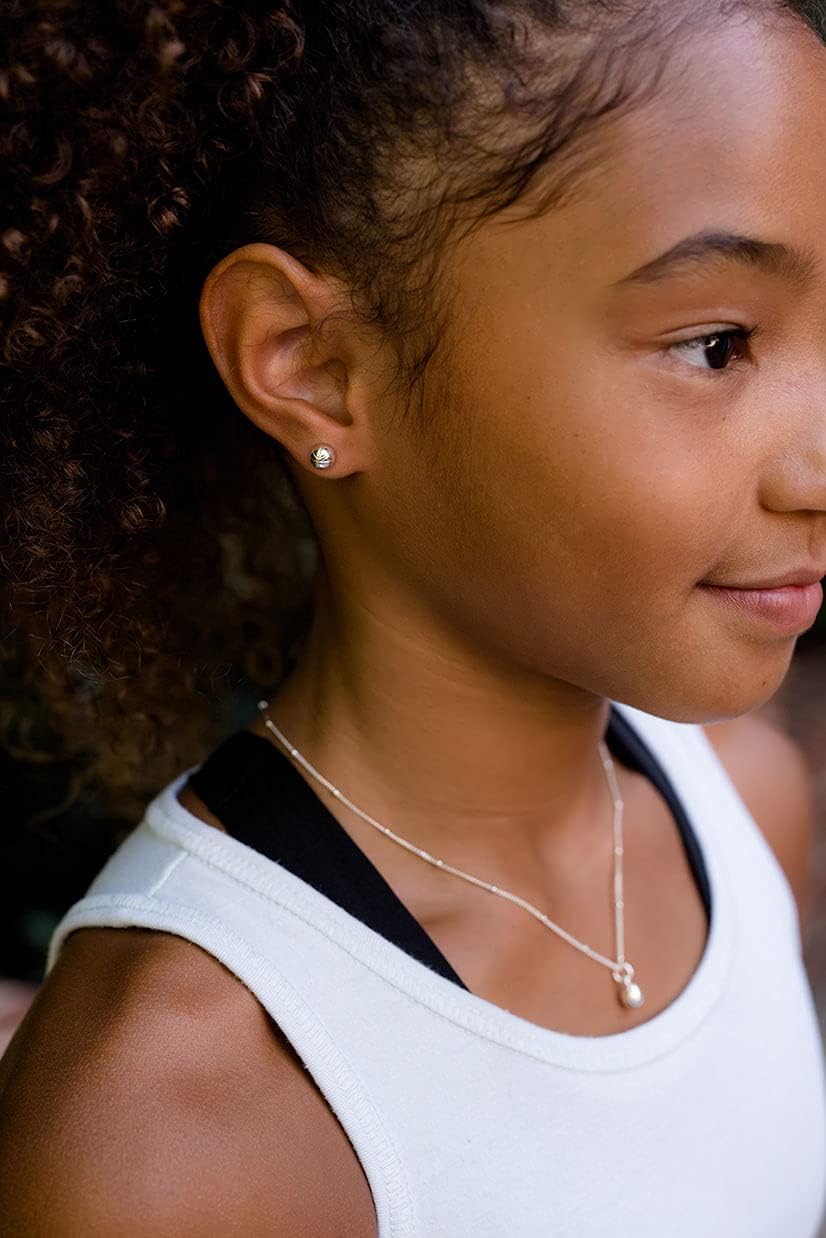 CC Sport Softball Charm Necklace for Girls - Silver: Clothing, Shoes & Jewelry