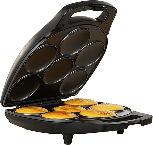 Vista 18 de Holstein Housewares HU-09005B arepa eléctrica., Negro