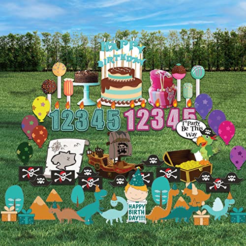 Youth Birthday Yard Card Starter Kit SK6
