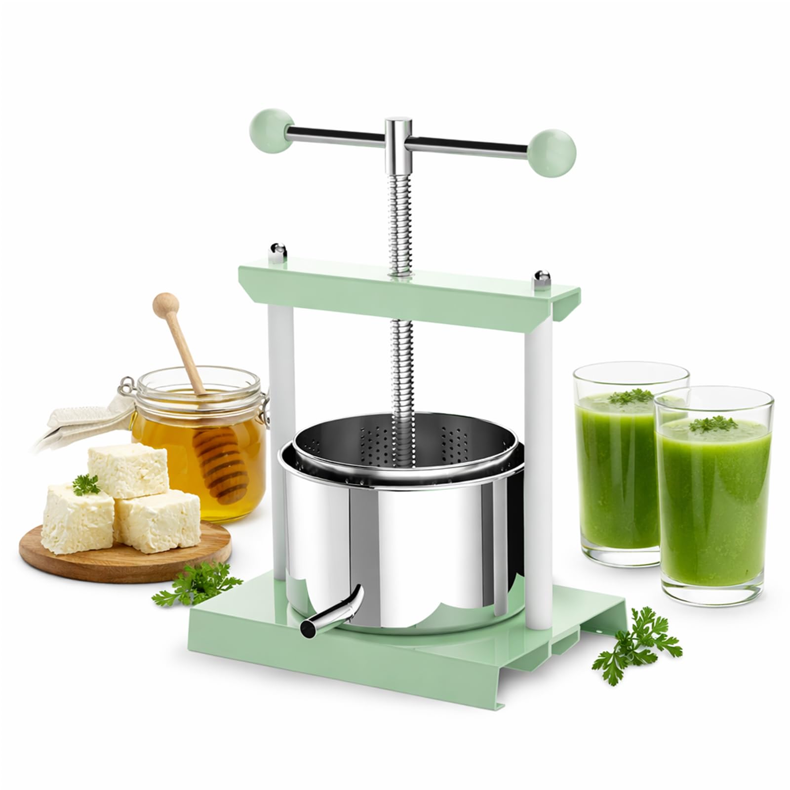 【OUTIL】L'ECHOPPE 別注 MABTEAU UZES　size1 Amazon.com: EJWOX 1.6 Gallon Manual Press - Professional Stainless