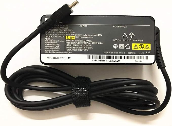 Amazon Co Jp Jklw Laptop Ac Adapter Compatible Nec Pc Vp Bp122 Adp009 Adlx45ylc2c Type C Repair Replacement v 2 25a 45w Computers