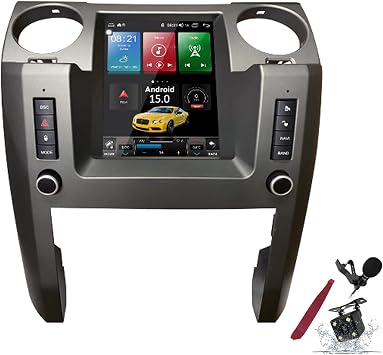 Android 15 Car Radio Sat Navi for L-and Rover Discovery 3 LR32003-2011 9.7" Android Head Unit Multimedia Player with Carplay GPS Navigation HIFI BT 5G WiFi SWC MIC DSP,4G+64G