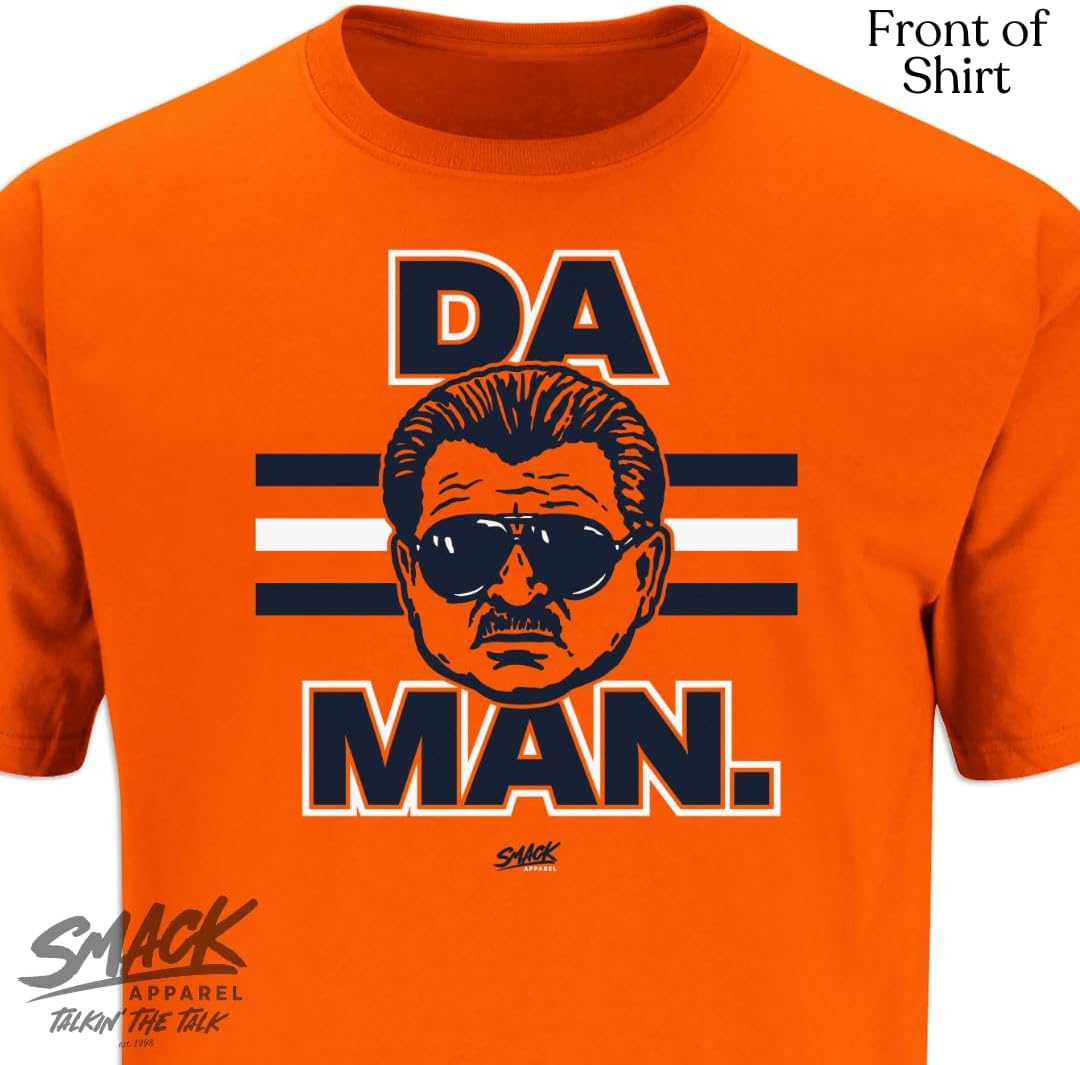 Da Man T-Shirt for Chicago Football Fans (SM-5XL) - Image 4