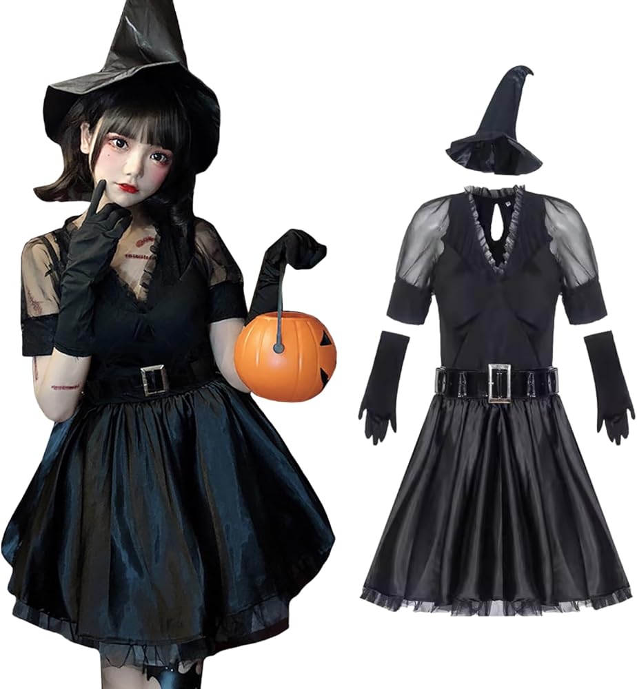 Amazon.co.jp: [milky time] ハロウィン コスプレ 仮装 ワンピース