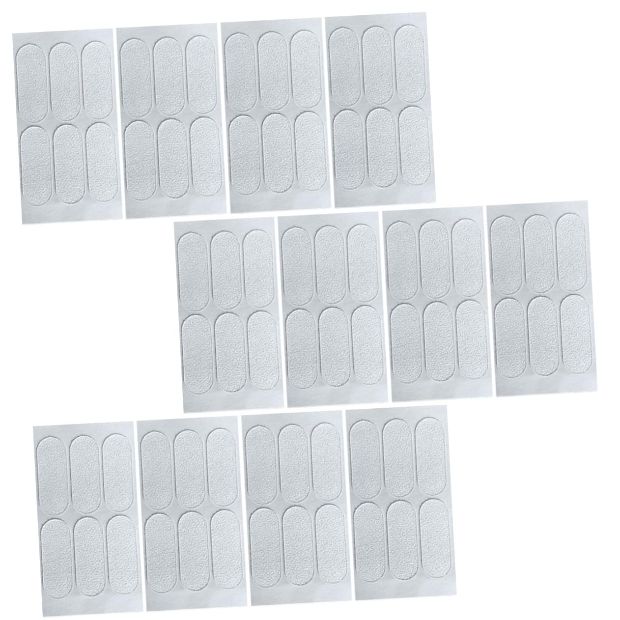 IWOWHERO 12Sheets Transparent Silicone for Protruding Ears Discreet Ear Correctors Vertical Ear Patches Comfortable Cosmetic Ear Support