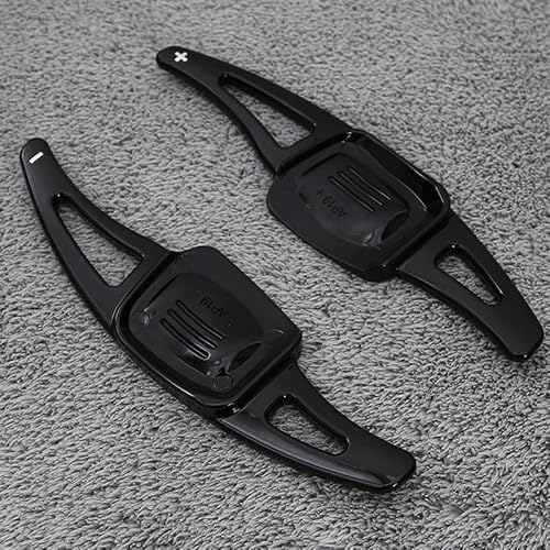 ORXADAGWC Compatible with VW for Passat 2018-2020 for C-Trek 2017-2020 for Tharu 2017-2020 Car Steering Wheel Shift Paddle Shifter Paddle Shifter Extension(Black)