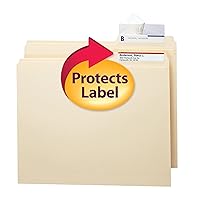 Algopix Similar Product 12 - Smead Seal and View Clear Label
