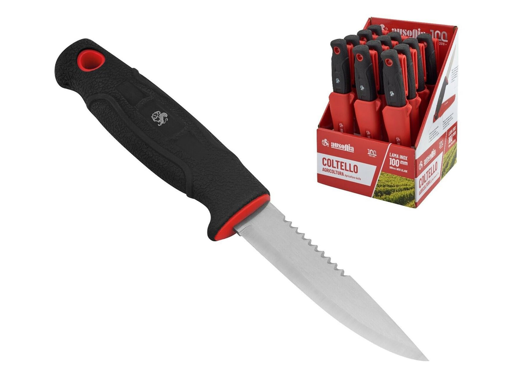 Livello Professionale Ausonia 100cm - In Alluminio Anodizzato Con Bolle In Plexiglass