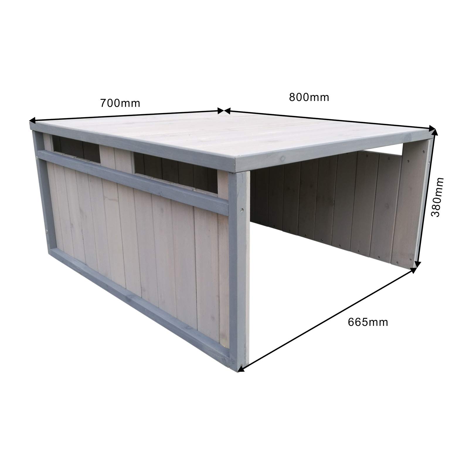 Garage platdak carport Stavoren | De specialist in maatwerk tuinhuisjes