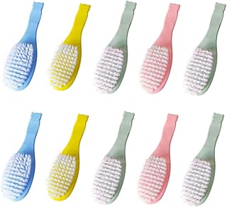 Beatifufu 10Pcs Small Hair Brush Infant Household Baby Comfortable Baby Brush Plastic Comb Scalp Comb Baby Hair Comb Conve...