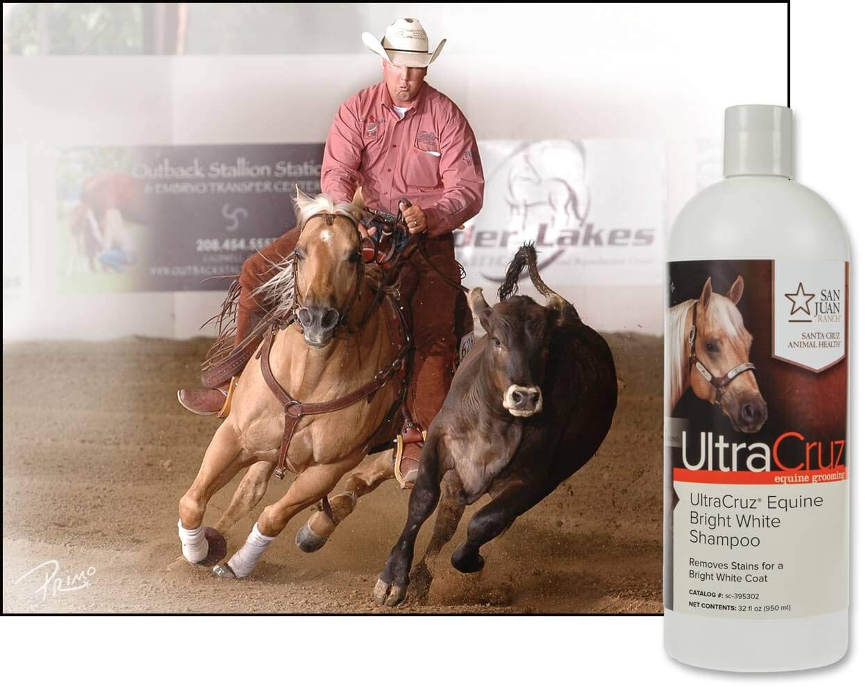 UltraCruz® Equine Bright White Szampon dla koni, 32 uncje