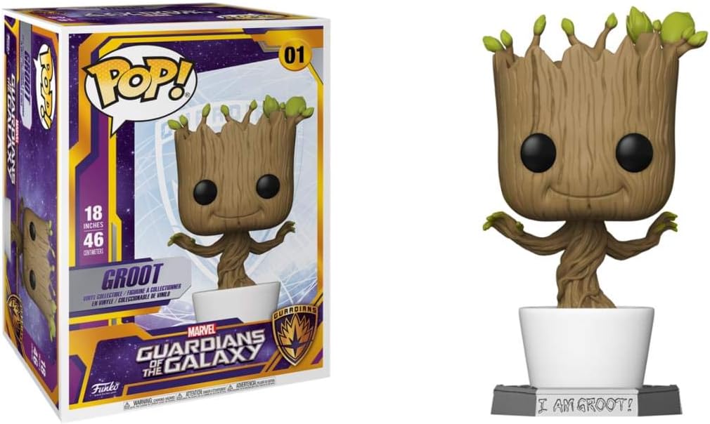 Funko Pop! Marvel: Guardians of The Galaxy - 18" Groot, Super Sized Figure