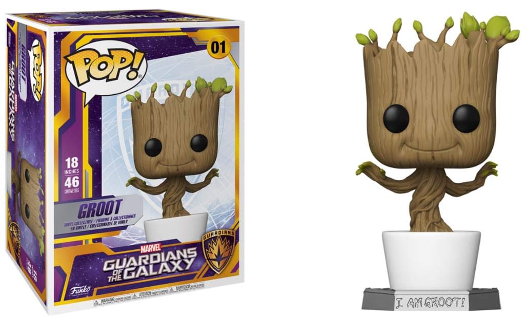 Funko POP! Marvel: Guardians Of The Galaxy - 18" Dancing Groot - Guardiani Della Galassia - Figura in Vinile da Collezione - Idea Regalo - Merchandising Ufficiale - Giocattoli per Bambini e Adulti