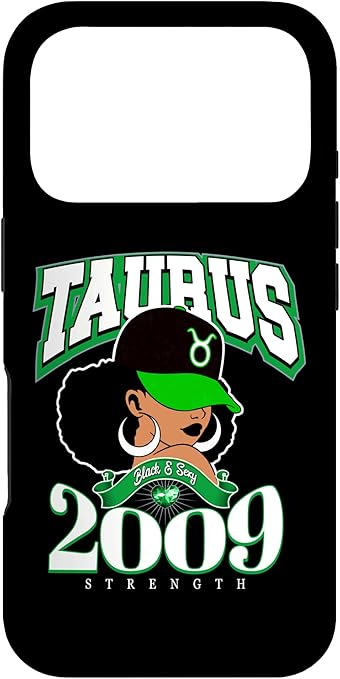 Taurus 2009 Melanin Goddess Astrology Clothing Case for iPhone 17 Pro
