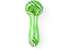 Mesmerizing Shaped Glass Hand Pipe