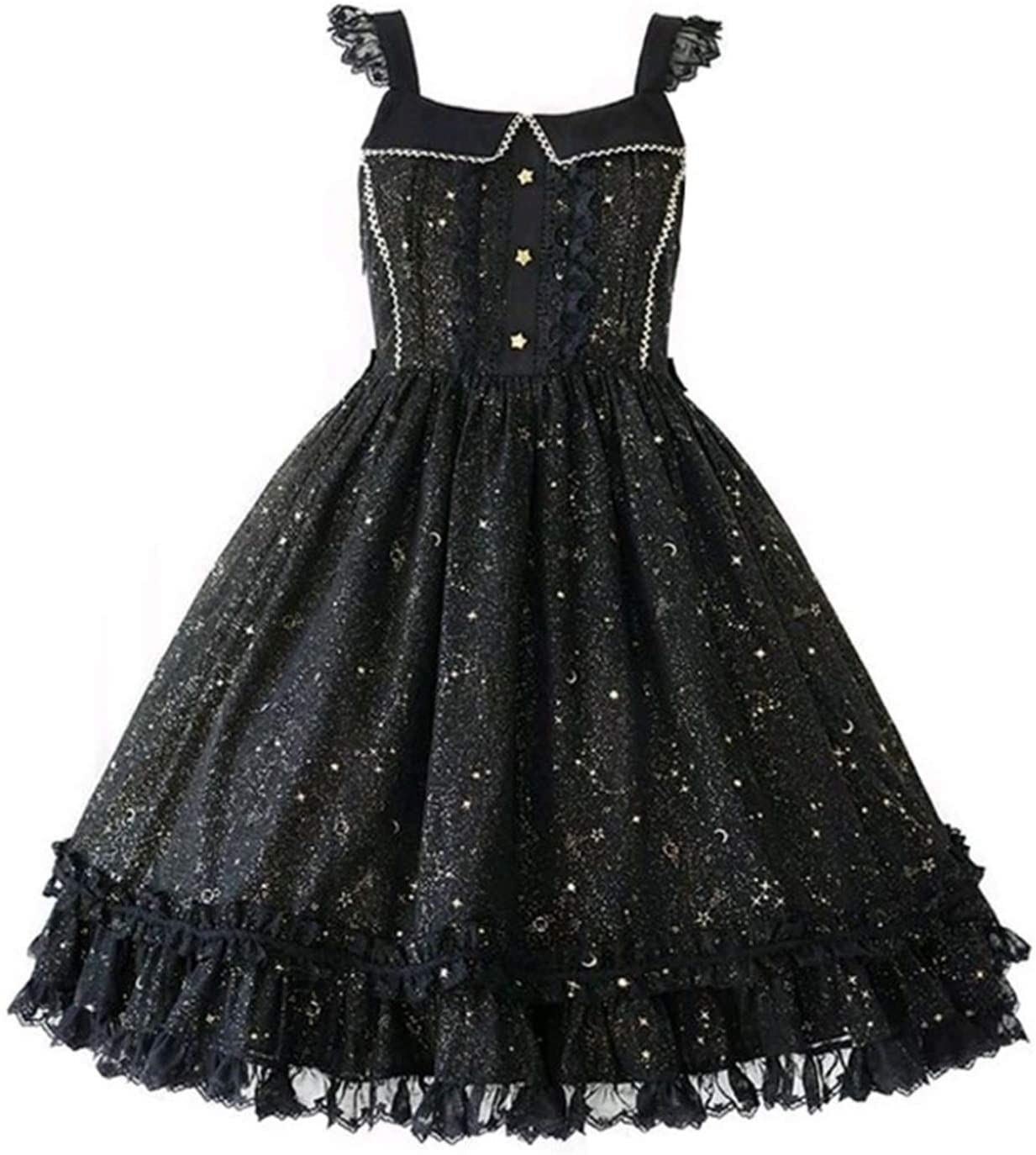 Robe Lolita noire style JSK gothique et victorien en taille S