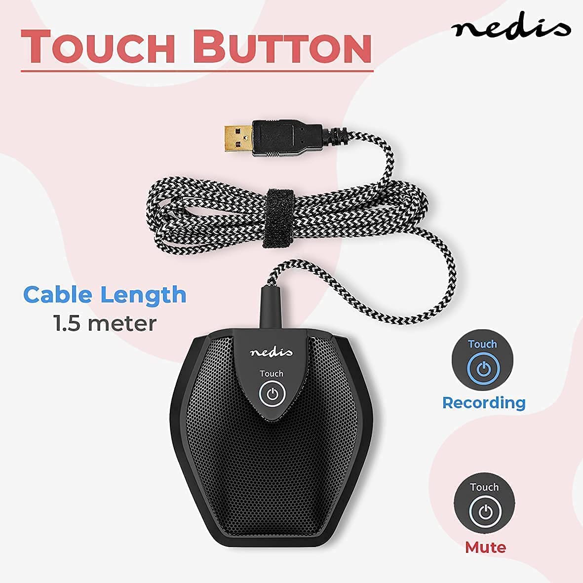 NEDIS USB Conference Room Microphone 3