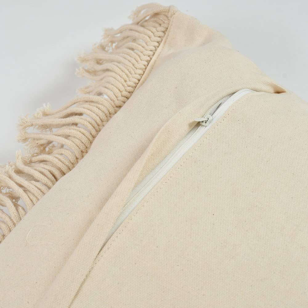 Handmade Macrame Cushion Cover - Boho Pillow -5