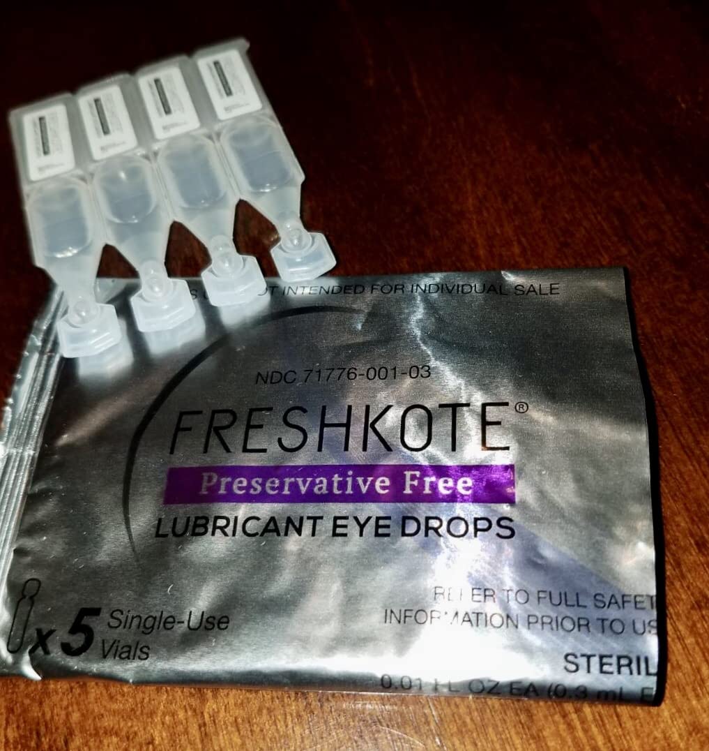 FRESHKOTE Eye Drops for Dry Eyes (30 SingleUse Vials