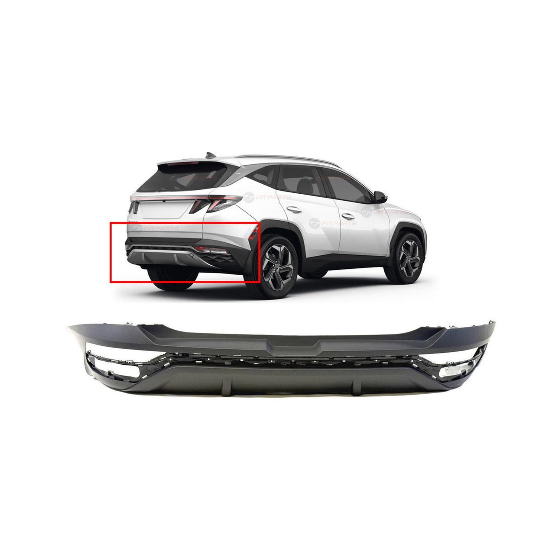 FitParts Compatible with Hyundai Tucson 2022–2024 Rear Bumper Cover