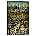 Produktbild iCanvasART 1 Stück Full Zentralplatte aus der Garden of Earthly Delights Leinwanddruck Hieronymus Bosch, 0.75 x 18 x 26-Inch