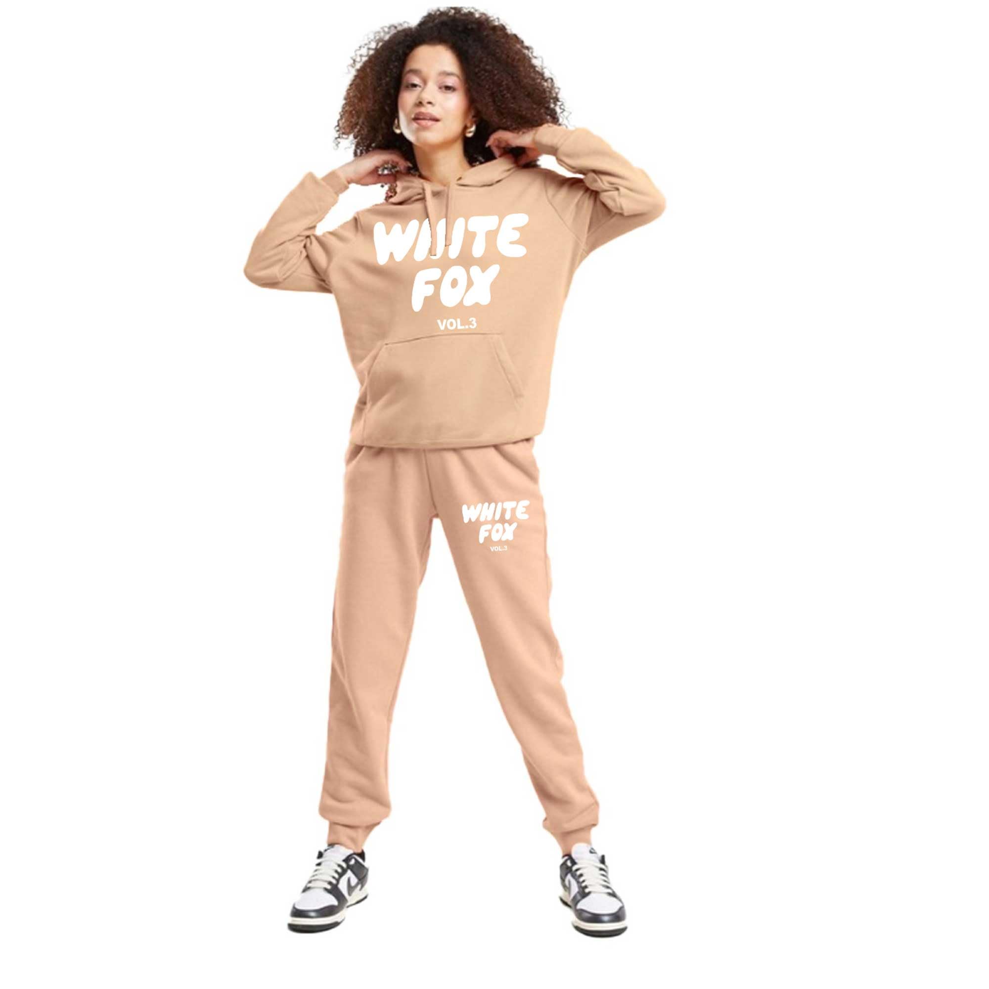 Amare FeechiKids 2 Piece Printed Tracksuit In 12 Designs Unisex Fun Daily Wear Girls Fashionable Hoody Long Sleeves Best For Animal Lover Girls In Nude, Navy, Baby Pink UK Size 5-15Y