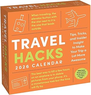 Travel Hacks 2026 Day-to-Day Calendar: Tricks to Make Your Trip More Awesome