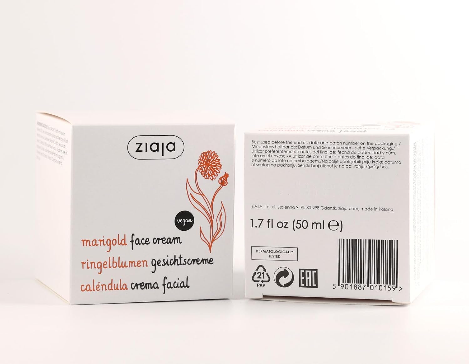 Ziaja Marigold Face Cream - Image 5