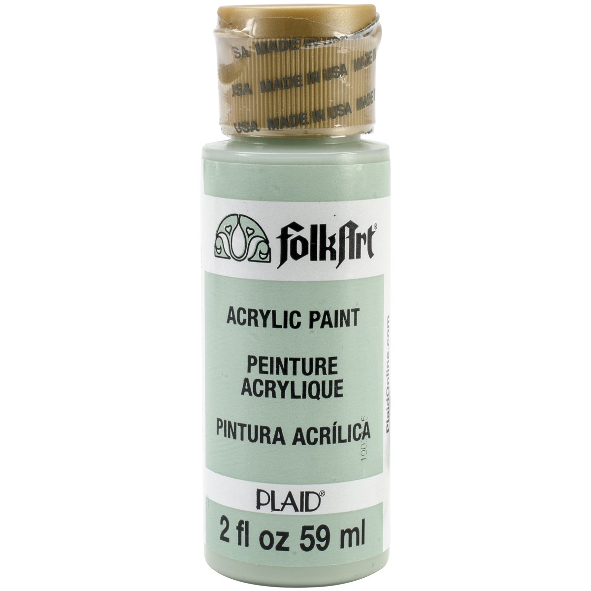 FolkArtAcrylic Paint in Assorted Colors (2 oz), 2621, Green Sea