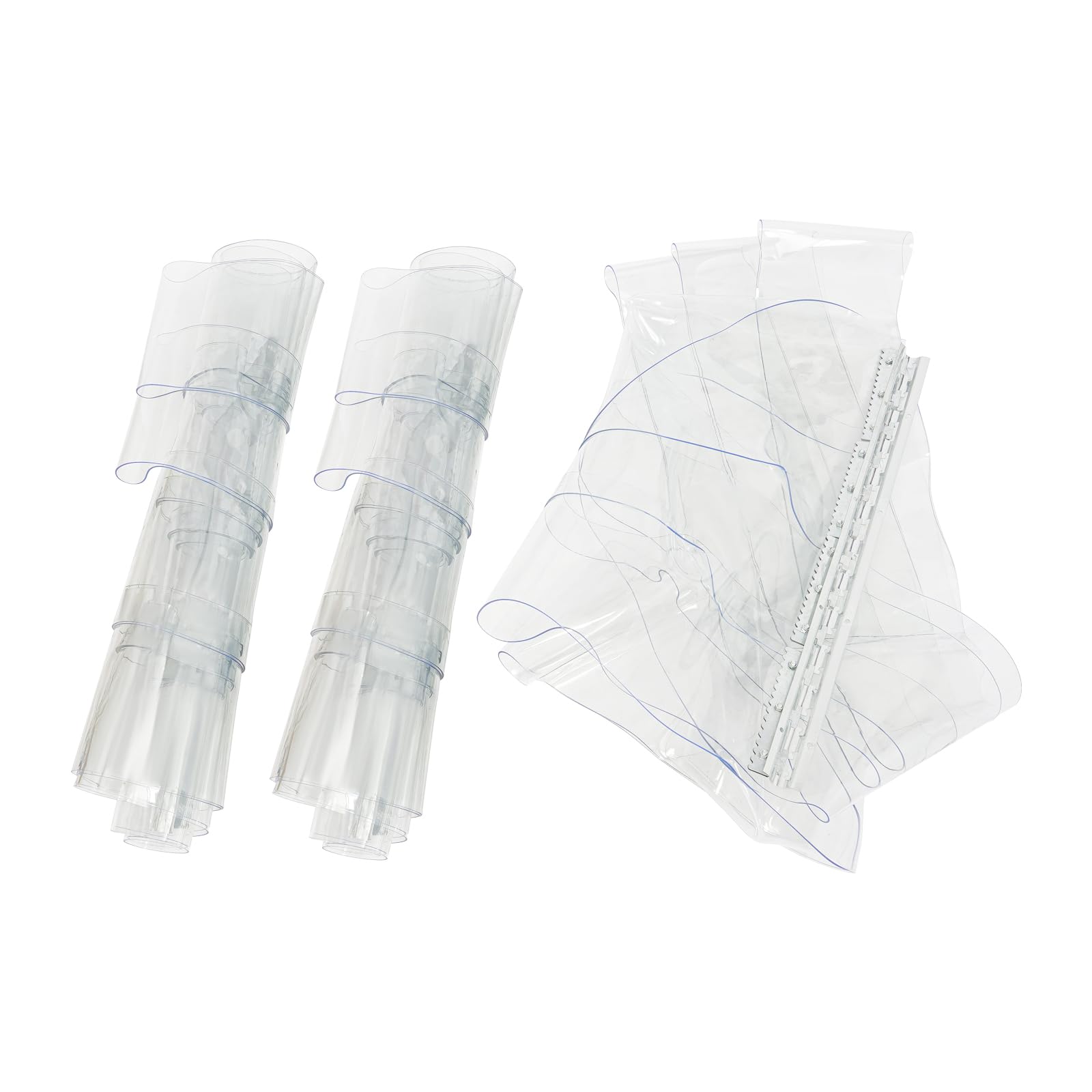 Cortina de puerta de PVC para congeladores, cortina de puerta para la industria de almacenamiento y garaje, transparente para habitaciones con aire acondicionado, entradas de supermercados, 1,8