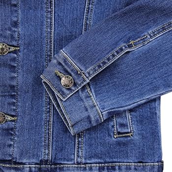 light blue denim jacket amazon