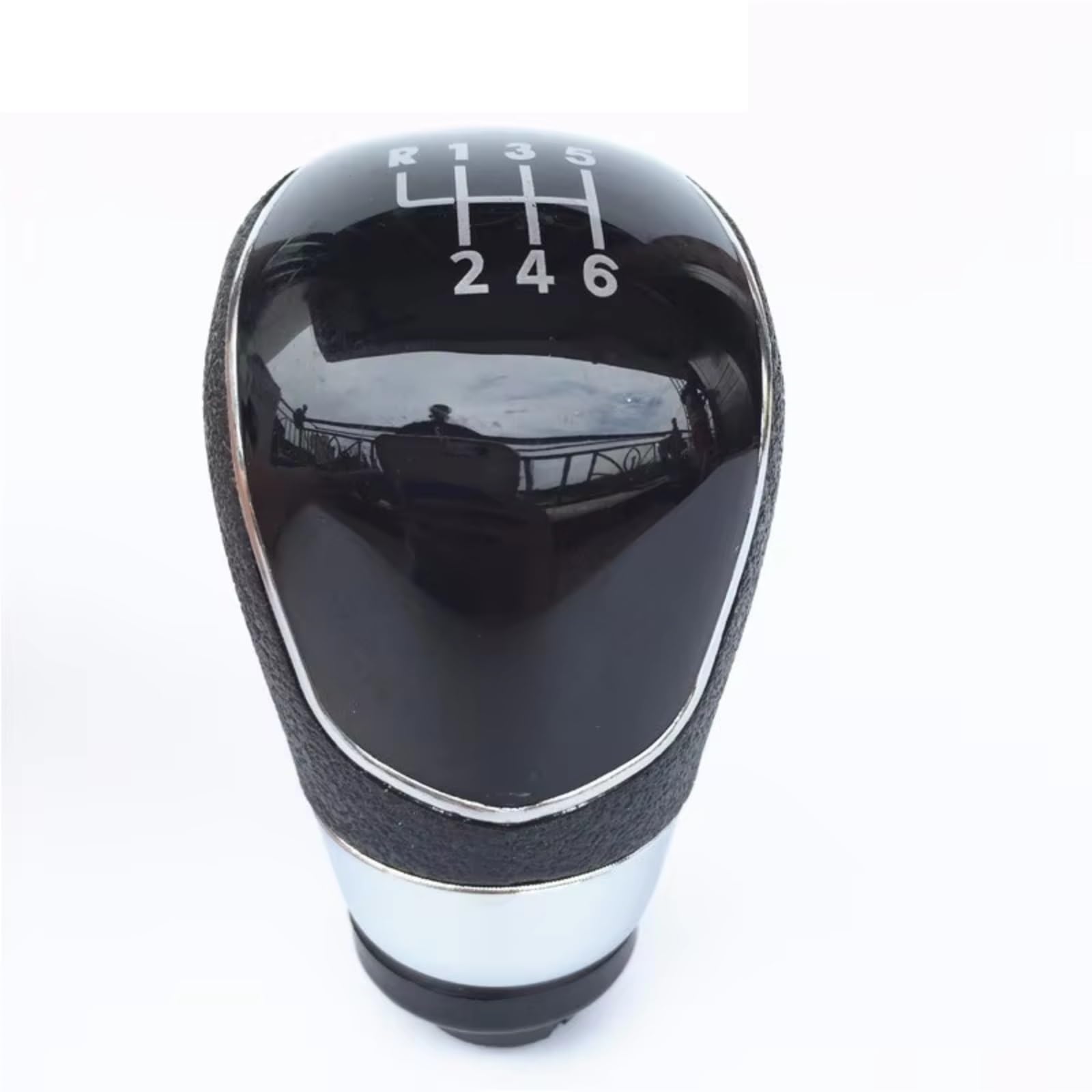 TUDEXX Car Gear Shift Knob Head Compatible with Focus Mk2 FL 2008 2009 2010 2011 5/6Speed Gear Shift Knob Gaiter Boot Cover Shift Lever Stick Head Shifter