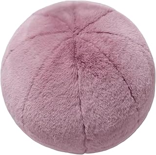 Sphere Pillow Plush Round Ball Throw Pillows 30cm Solid Color Soft Cute Cushions for Home Decor(D,28cmã€0.45kgã€‘)