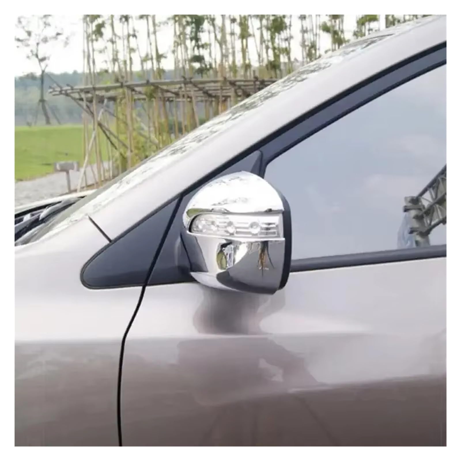 Voor Hyundai Voor Tucson IX35 2009 2010 2011-2016 Frame Cover Exterieur Achteruitkijkspiegel Frame Behuizing Shell Buitenspiegel Behuizing(Left Driver Side