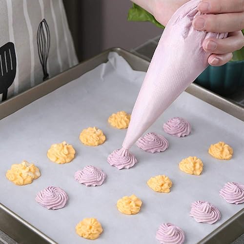 Miniatura 8 de SnaiGarden - Juego de 200 bolsas de glaseado extra gruesas para pastelería, desechables, incluye 4 bolsas de glaseado, 1 bolsa de glaseado suave,