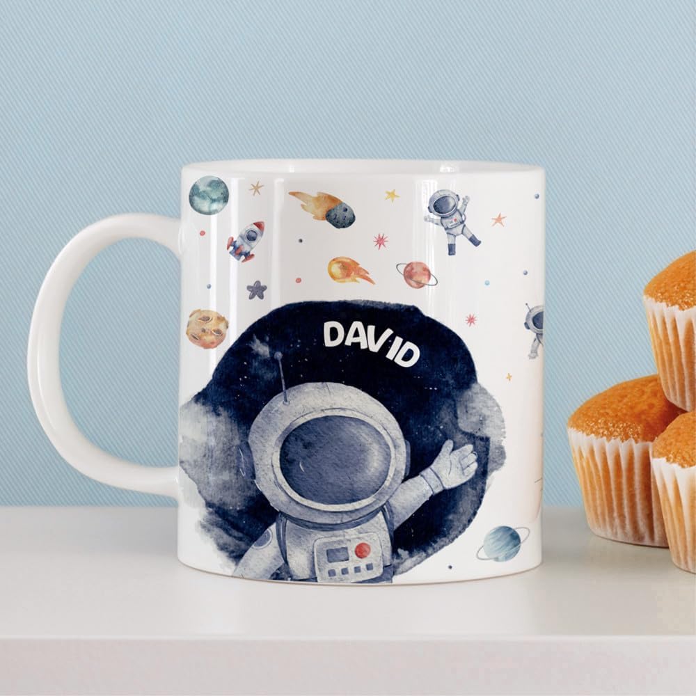 Niños Nombre Del Superhéroe Del Cómic Thiago Para Niños Taza De Café